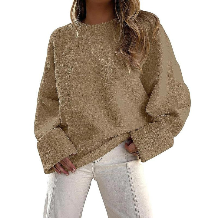 STELLA™ - Long Sleeve Crewneck Pullover Sweater for Everyday Warmth